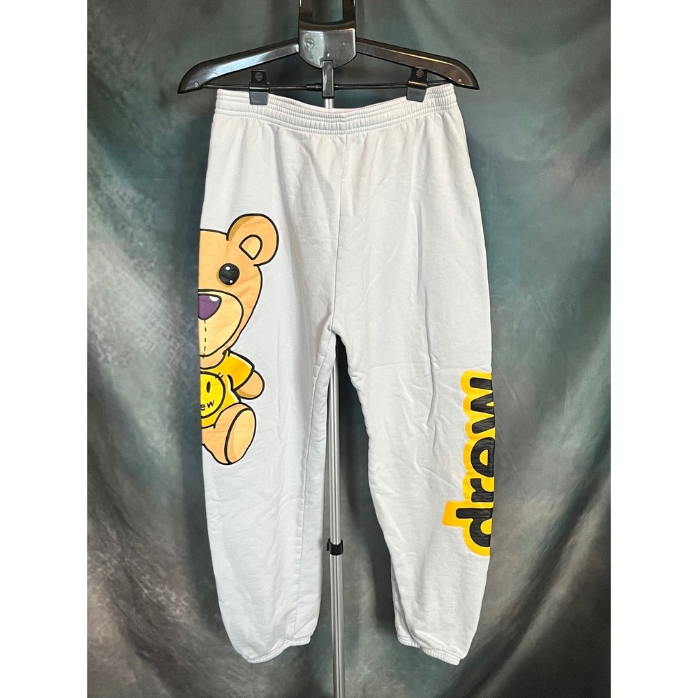 Drew House Mascot Bear‎ Sweatpants White Mens Size Medium Casual